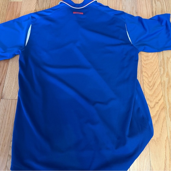 NFL Royal Blue Polo with Red Trim - Picture 2 of 4